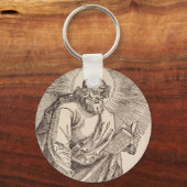 Porte-clés Saint Jude Thaddée l'Apôtre et Martyr (Verso)
