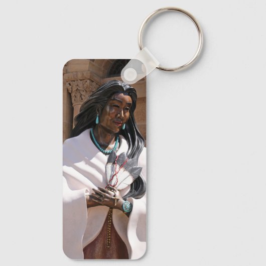 Porte-clés Saint Kateri Tekakwitha (Verso)