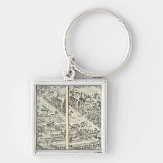 Porte-clés Saint-Louis, Missouri 14 (Devant)