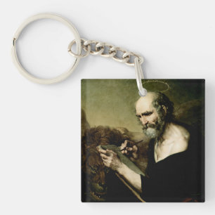 Porte-clés Saint Marc l'Évangéliste Premium Venetian Majesty