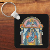 Porte-clés Saint Matthew - Manuscrit médiéval (Recto)