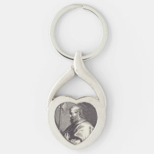 Porte-clés Saint Matthieu l'Évangéliste - Reproduction d'Art
