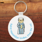 Porte-clés Saint Maximilian Kolbe Porte - clé (Recto)