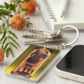 PORTE-CLÉS SAINT MICHAEL ARCHANGEL AVEC DRAGON (Devant droit)