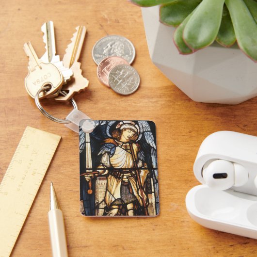 Porte-clés Saint Michael par Sir Edward Coley Burne-Jones (Bureau)