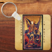 Porte-clés Saint Michael Vanquishing le diable (Recto)