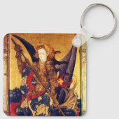 Porte-clés Saint Michael Vanquishing le diable (Dos)