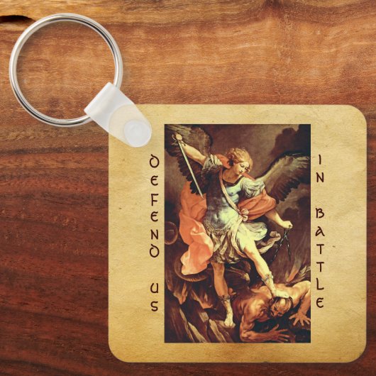 Porte-clés Saint Michel Archange (Recto)