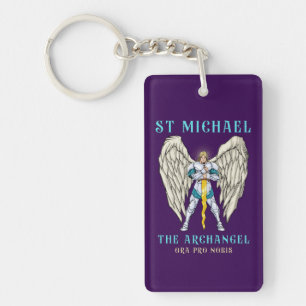 Porte-clés Saint Michel Archange Prière Catholique