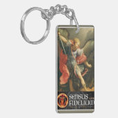 Porte-clés Saint Michel l'Archange Religieux catholique (Devant gauche)