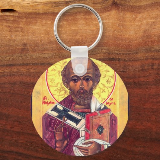 Porte-clés Saint Nicolas (Recto)