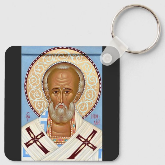 Porte-clés Saint Nicolas de Myra (Dos)