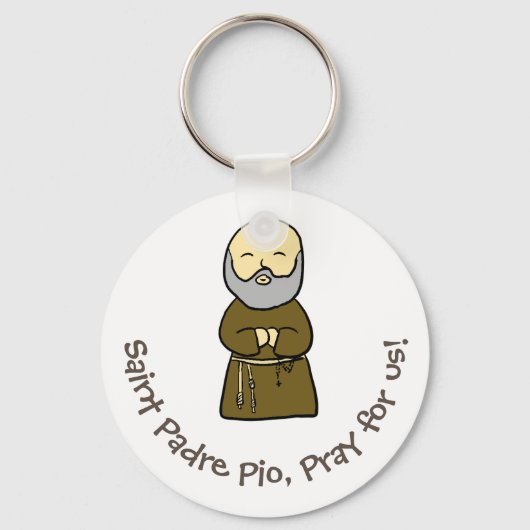 Porte-clés Saint Padre Pio Porte - clé (Recto)