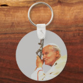 Porte-clés Saint Pape Jean-Paul II (Recto)