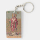Porte-clés Saint Patrick d'Irlande Art Sacré Celtique (Dos)