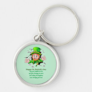 Porte-clés Saint Patrick's day leprechaun