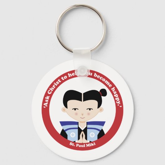 Porte-clés Saint Paul Miki (Recto)