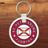 Porte-clés Saint-Pétersbourg, Floride (Recto)