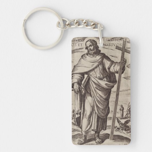 Porte-clés Saint Philippe l'un des douze apôtres (Devant)