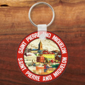 Porte-clés Saint Pierre et Miquelon (Recto)