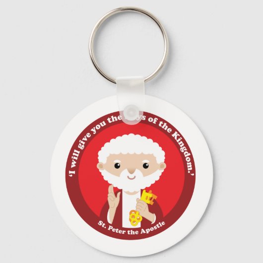 Porte-clés Saint Pierre l'Apôtre (Recto)