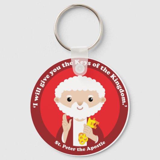 Porte-clés Saint Pierre l'Apôtre (Recto)
