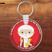 Porte-clés Saint Pierre l'Apôtre (Recto)