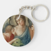 Porte-clés Saint Raphaël l'Archange (M 012) (Dos)