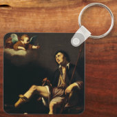 Porte-clés Saint Roch et l'Ange par Guy François (Verso)