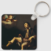 Porte-clés Saint Roch et l'Ange par Guy François (Dos)