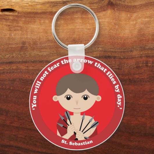Porte-clés Saint-Sébastien (Recto)