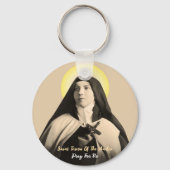 PORTE-CLÉS SAINT TERESA DES ANDES (Verso)
