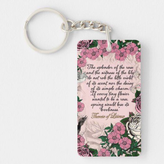 Porte-clés Saint-Thérèse de Lisieux porte - clé (Devant)