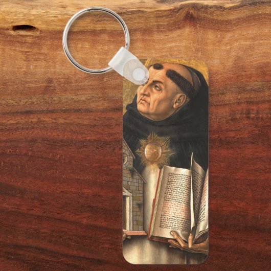 Porte-clés Saint Thomas d'Aquin (Recto)
