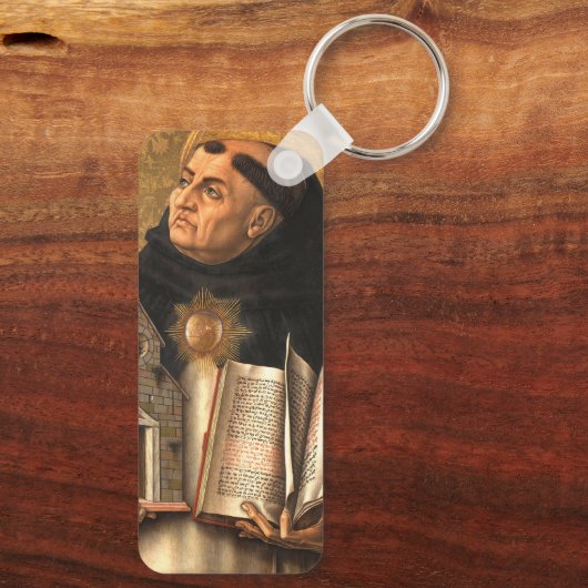 Porte-clés Saint Thomas d'Aquin (Verso)