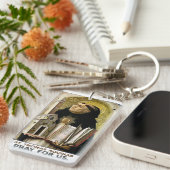 Porte-clés Saint Thomas d'Aquin Priez pour nous (Devant droit)