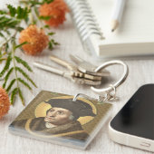 Porte-clés Saint Thomas More (SAU 026) DIY Back (Devant Droit)