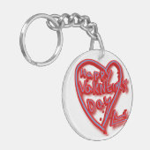 Porte-clés Saint Valentin (Devant gauche)