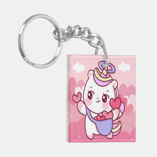 Porte-clés Saint Valentin (Devant gauche)