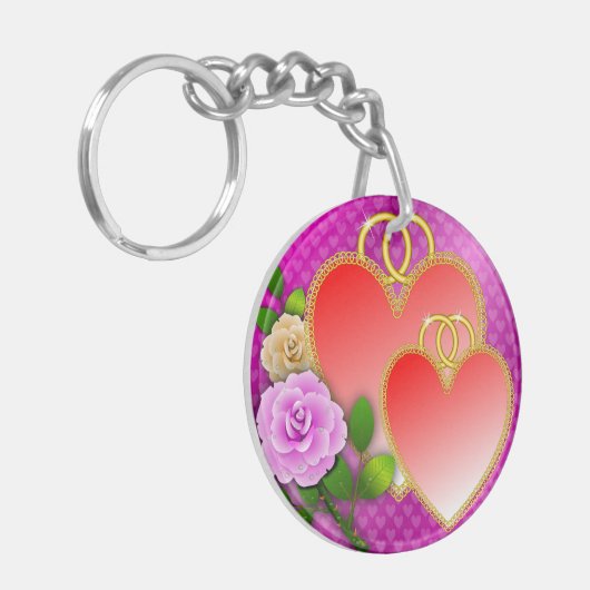 Porte-clés Saint-Valentin-Coeur-20362 (Devant gauche)