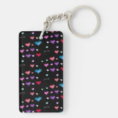 Porte-clés Saint Valentin coeur Keychain (Dos)