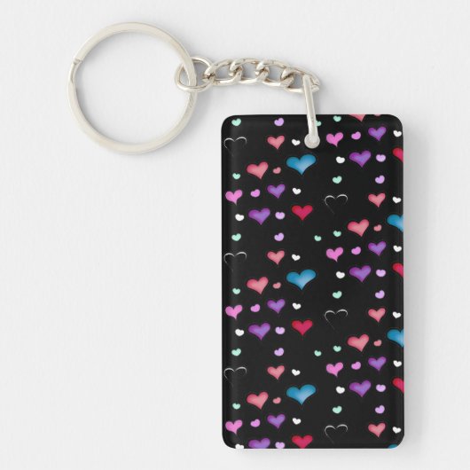Porte-clés Saint Valentin coeur Keychain (Devant)