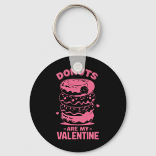Porte-clés Saint Valentin Donut Tee Sweet Candy Donut Are My