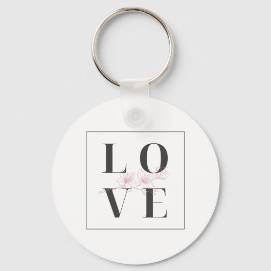 Porte-clés ❤️ Saint Valentin ❤️ Je vous aime (Recto)