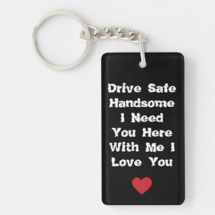 Porte-clés Saint-Valentin - Jour des cadeaux Conduite Porte -