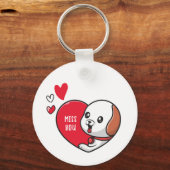 Porte-clés Saint Valentin, Mlle vous (Recto)