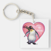 Porte-clés Saint-Valentin Penguin (Devant)