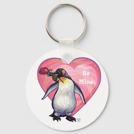 Porte-clés Saint-Valentin Penguin (Recto)