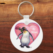 Porte-clés Saint-Valentin Penguin (Recto)