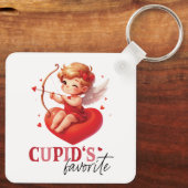 Porte-clés Saint Valentin préféré de Cupid (Verso)